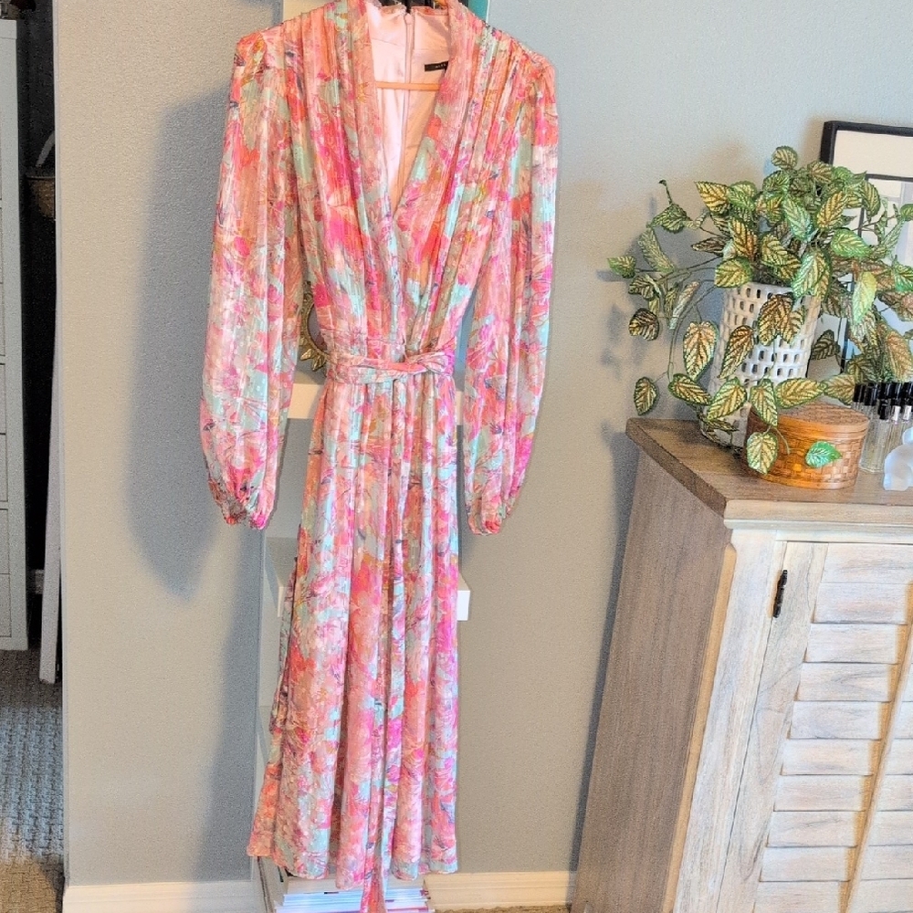 Floral Pink Dress